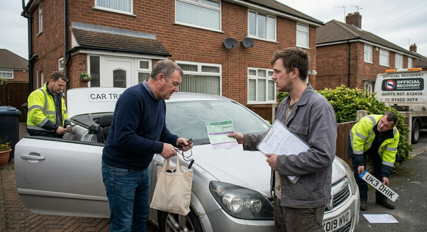 How to Prepare Car for Scrap Collection | UK Motor Buyers