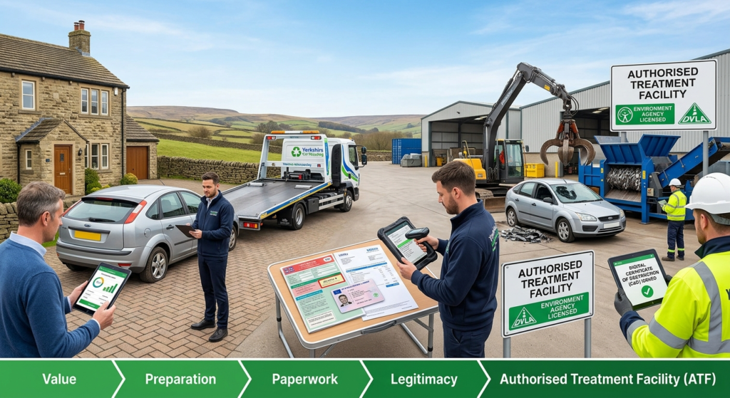 same day scrap car collection uk