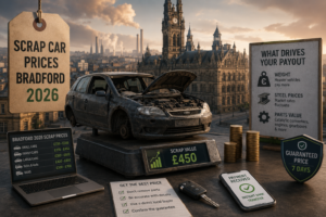 scrap car prices bradford