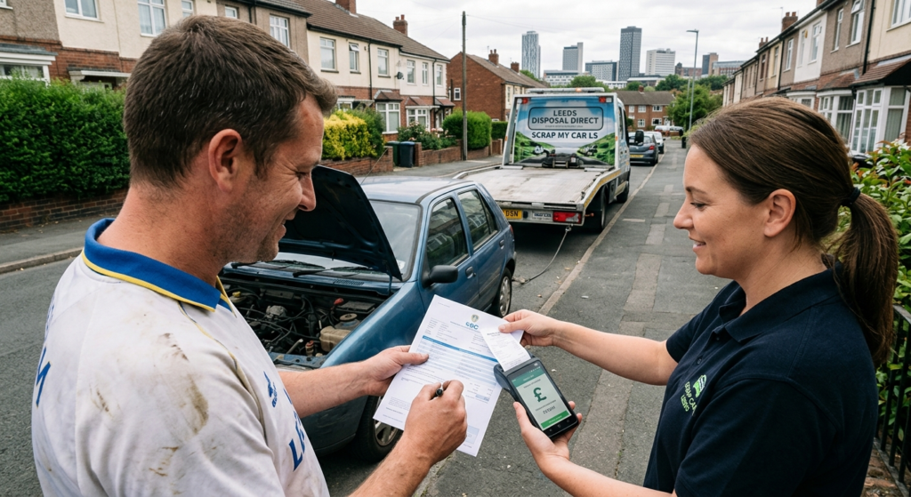 scrap car prices leeds