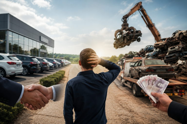 Scrap Car vs Part Exchange UK 2026 – Which One Actually Pays More?