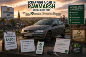 scrapping a car in rawmarsh 2026