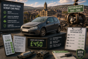 scrap car prices rotherham