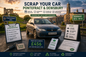 scrapping a car in pontefract and dewsbury 2026